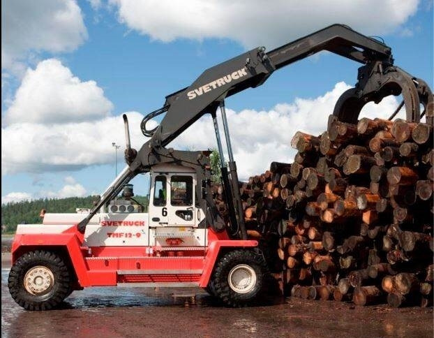 Svetruck TMF 12/9 HB / 1 OWNER / ELME SPREADER / WOOD LOG A - Reach stacker: foto 1 Svetruck TMF 12/9 HB / 1 OWNER / ELME SPREADER / WOOD LOG A - Reach stacker: foto 1