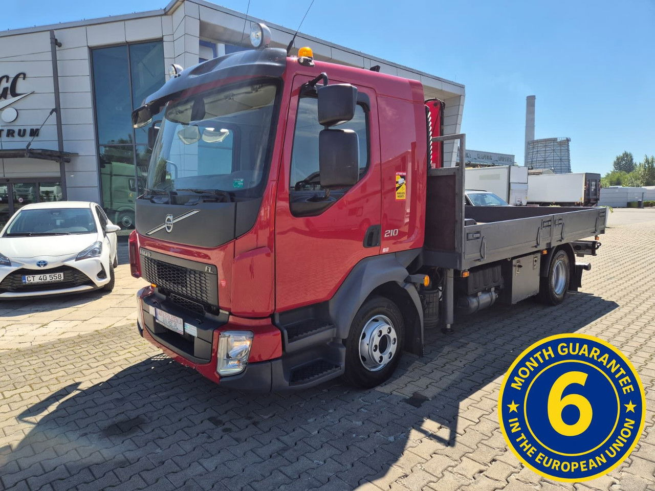 Volvo FL 210 1 Owner / LOW KM / Fassi - Camión caja abierta, Camión grúa: foto 1 Volvo FL 210 1 Owner / LOW KM / Fassi - Camión caja abierta, Camión grúa: foto 1