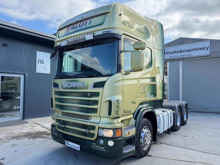 Scania R 620 V8 6x2 tractor unit - retarder - lifting axle - Cabeza tractora: foto 1 Scania R 620 V8 6x2 tractor unit - retarder - lifting axle - Cabeza tractora: foto 1