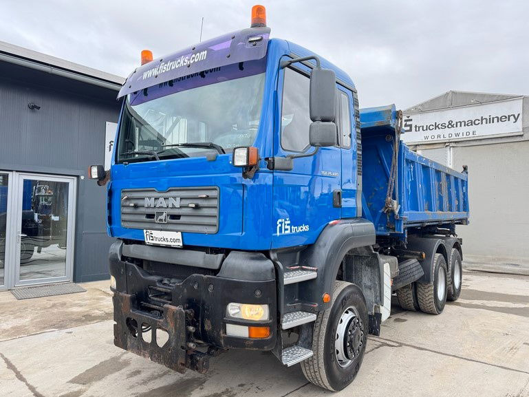 MAN TGA 26.480 6x6 meiller tipper - euro 3 - Camión volquete: foto 1 MAN TGA 26.480 6x6 meiller tipper - euro 3 - Camión volquete: foto 1