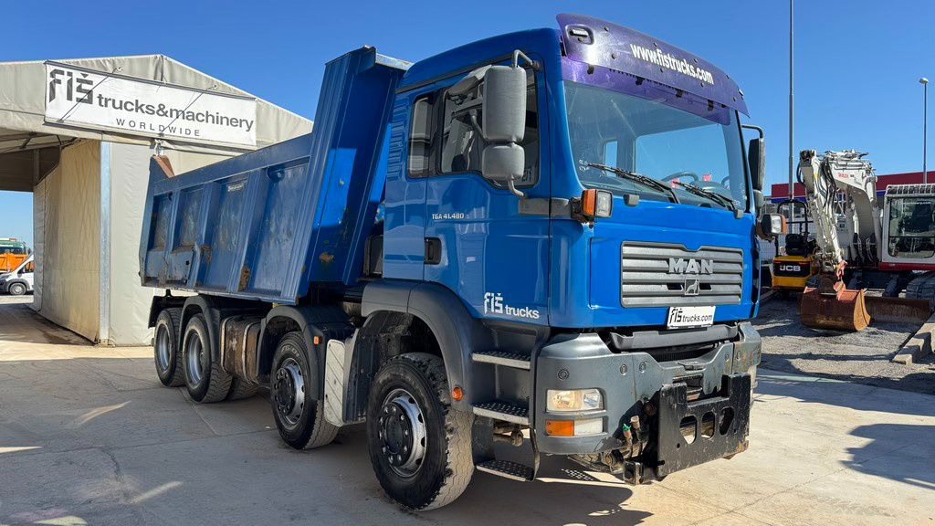 MAN TGA 41.480 8x4 Meiller dumper tipper - ac - Camión volquete: foto 3 MAN TGA 41.480 8x4 Meiller dumper tipper - ac - Camión volquete: foto 3