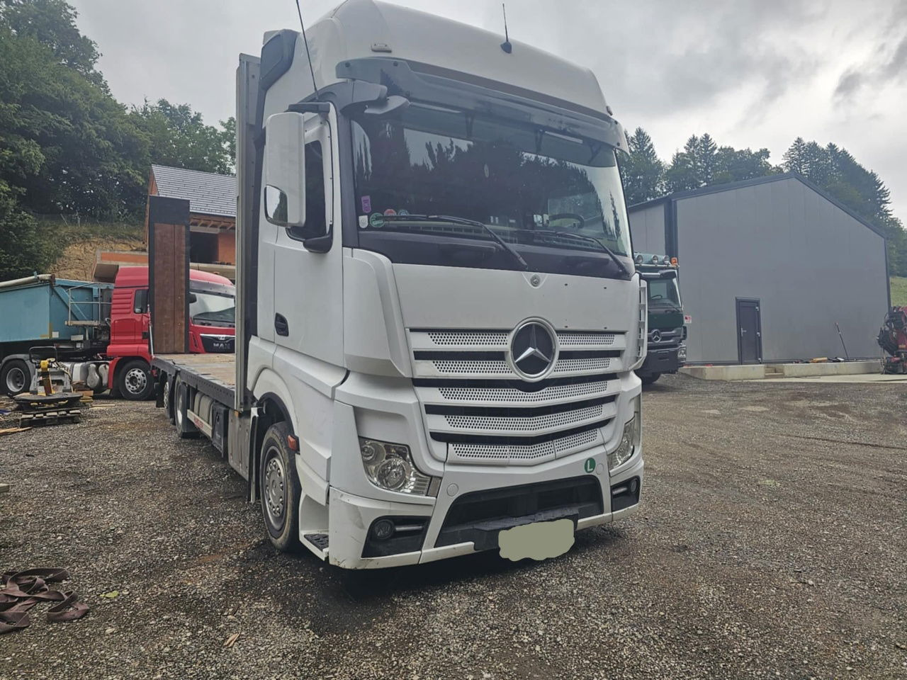 Mercedes-Benz Actros 2545 6x2 transporter - steering axle - 7.8M - Camión portavehículos: foto 1 Mercedes-Benz Actros 2545 6x2 transporter - steering axle - 7.8M - Camión portavehículos: foto 1