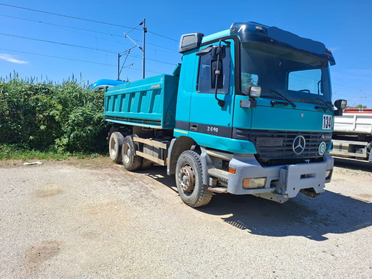Mercedes-Benz Actros 2640 K 6x4 meiller tipper - Camión volquete: foto 1 Mercedes-Benz Actros 2640 K 6x4 meiller tipper - Camión volquete: foto 1