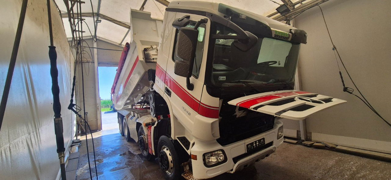 Camión volquete Mercedes-Benz Actros 3246 8X4 mulda tipper - retarder - hydr. back door: foto 20