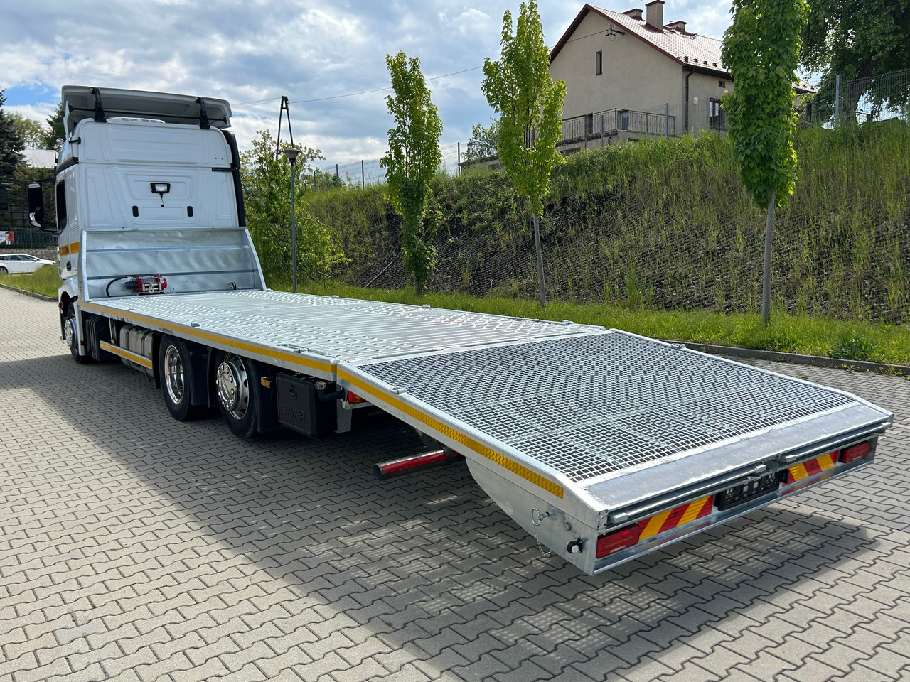 MERCEDES-BENZ Actros 2542 / 2019 / NEW Galvanized tow truck 2025 /9.5m - Camión portavehículos: foto 3 MERCEDES-BENZ Actros 2542 / 2019 / NEW Galvanized tow truck 2025 /9.5m - Camión portavehículos: foto 3