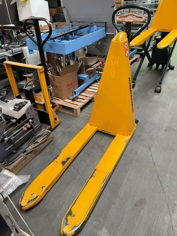 Transpaleta 5 (five) scissor pallet truck with electric drive and quick lift pump Jungheinrich model TMX-E 10: foto 9