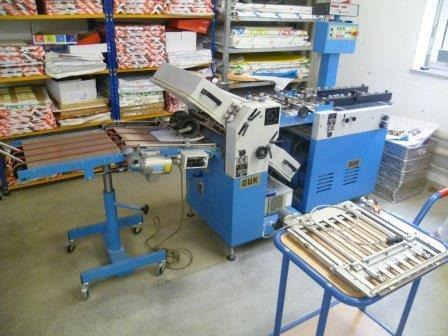 GUK FA 36-4 SAF buckle plate folding machine for small folds - Plegadora de papel: foto 1 GUK FA 36-4 SAF buckle plate folding machine for small folds - Plegadora de papel: foto 1