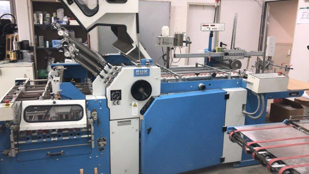GUK FA 74-6-KTL-F4 SA 16 page combination folding machine - Plegadora de papel: foto 1 GUK FA 74-6-KTL-F4 SA 16 page combination folding machine - Plegadora de papel: foto 1