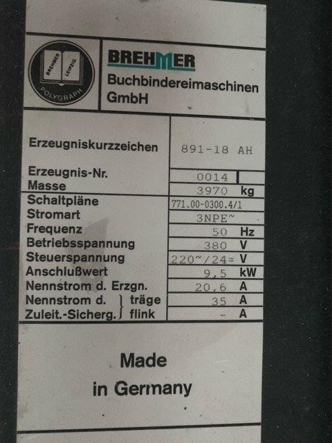 Máquina de impresión Gathering machine ZTM Brehmer 891-18: foto 10