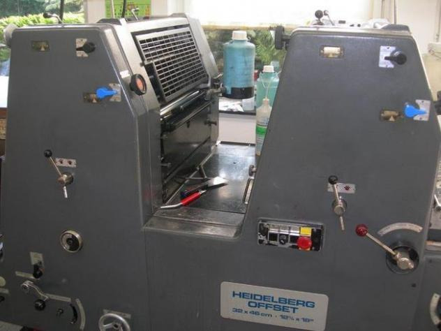 Heidelberg GTOZ-46 two-color offset press - Máquina offset: foto 2 Heidelberg GTOZ-46 two-color offset press - Máquina offset: foto 2