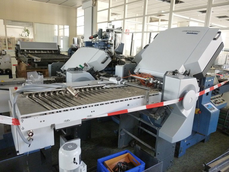 Heidelberg Stahlfolder PFH-82 pallet feeder with SSP-82 slitter shaft station - Plegadora de papel: foto 4 Heidelberg Stahlfolder PFH-82 pallet feeder with SSP-82 slitter shaft station - Plegadora de papel: foto 4
