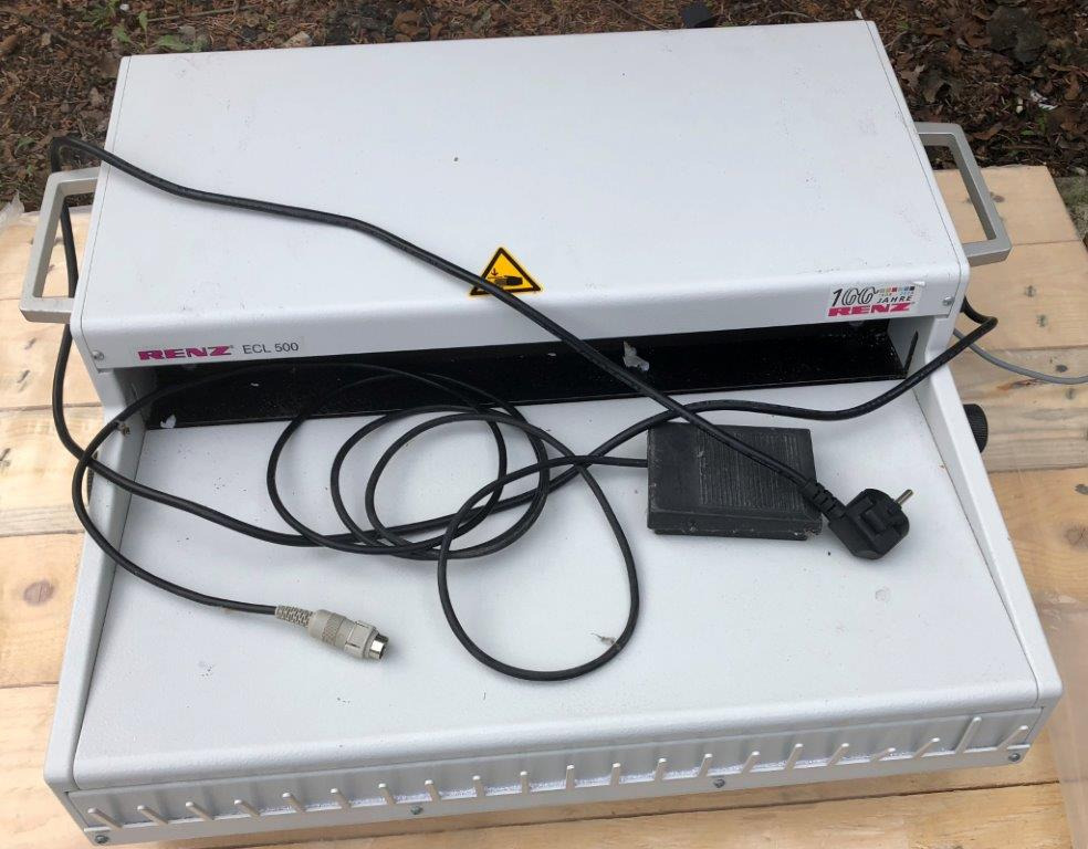 Renz ECL 500 electric closing machine for wire comb bindings - Encuadernadora: foto 1 Renz ECL 500 electric closing machine for wire comb bindings - Encuadernadora: foto 1