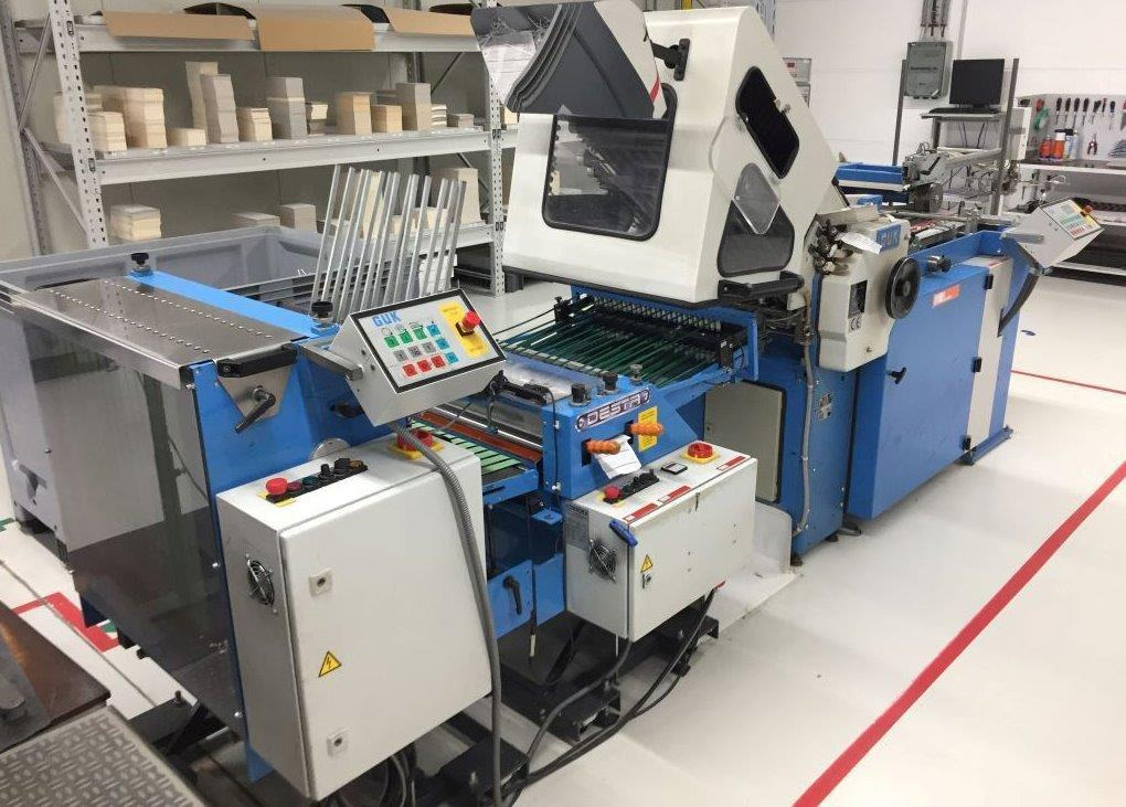 Buckle plate folder GUK FA 54-4-F-TH with stream delivery S-520 for prefold products - Plegadora de papel: foto 1 Buckle plate folder GUK FA 54-4-F-TH with stream delivery S-520 for prefold products - Plegadora de papel: foto 1