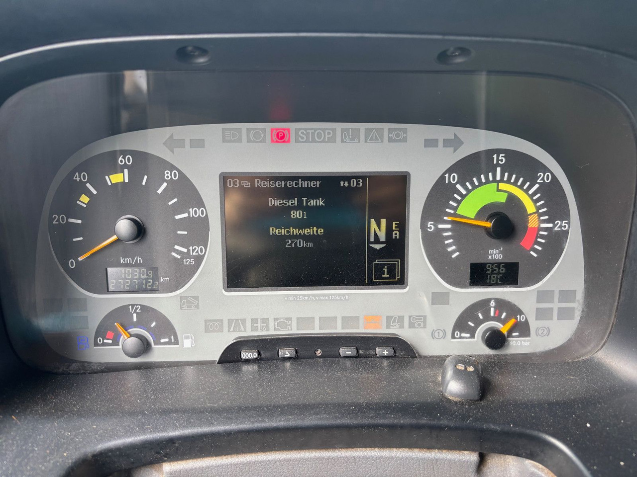 Camión de basura Mercedes-Benz 2532L EU5/Zöller Schüttung/VarioPress/Blatt-Luft: foto 12