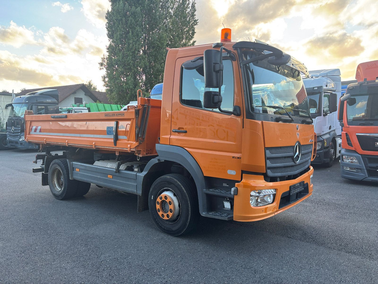 Mercedes-Benz Atego 1530 Blatt/Klima/Kamera - Camión volquete: foto 5 Mercedes-Benz Atego 1530 Blatt/Klima/Kamera - Camión volquete: foto 5