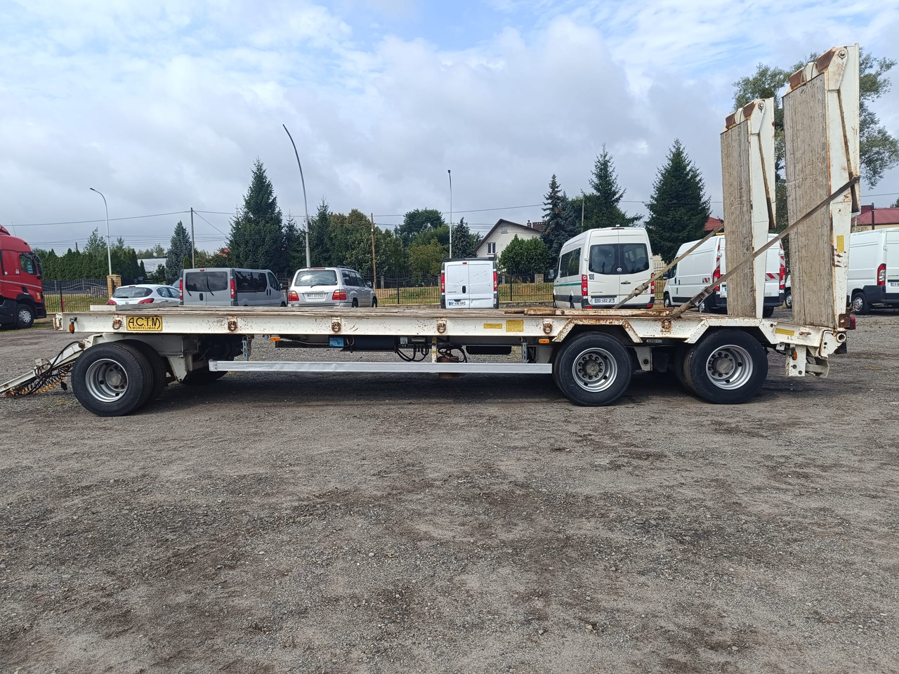 ACTM 3 osie 8m x 2,55 m lad 25 T - Remolque góndola rebajadas: foto 4 ACTM 3 osie 8m x 2,55 m lad 25 T - Remolque góndola rebajadas: foto 4