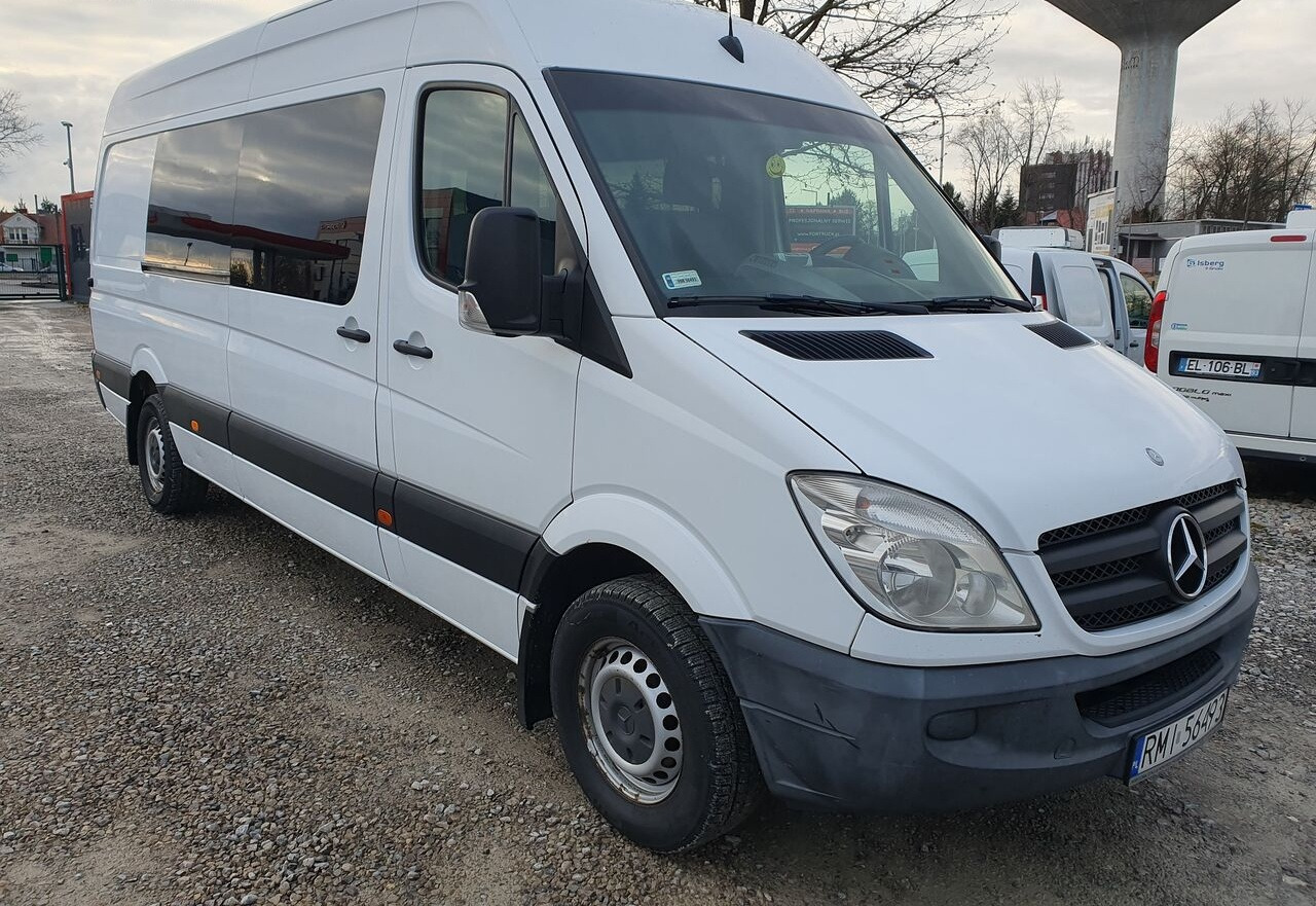 Minibús, Furgoneta de pasajeros Mercedes-Benz SPRINTER 319 9 OSOB KLIMA WEBASTO TV TYL  PODUSZKI EURO5 [ Copy ] [ Copy ]: foto 1