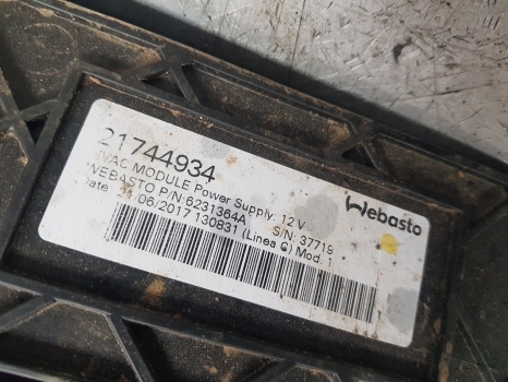 Merlo Tf35.7 Cs 115 Webasto Air Conditioning Unit Assy 21744934, 6231364a, - Pieza de aire acondicionado para Maquinaria agrícola: foto 4 Merlo Tf35.7 Cs 115 Webasto Air Conditioning Unit Assy 21744934, 6231364a, - Pieza de aire acondicionado para Maquinaria agrícola: foto 4