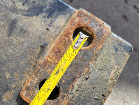 Contrapeso New Holland Tn60 Da, T4040 Deluxe Front Weight Carrier 5183899, 47123848: foto 9