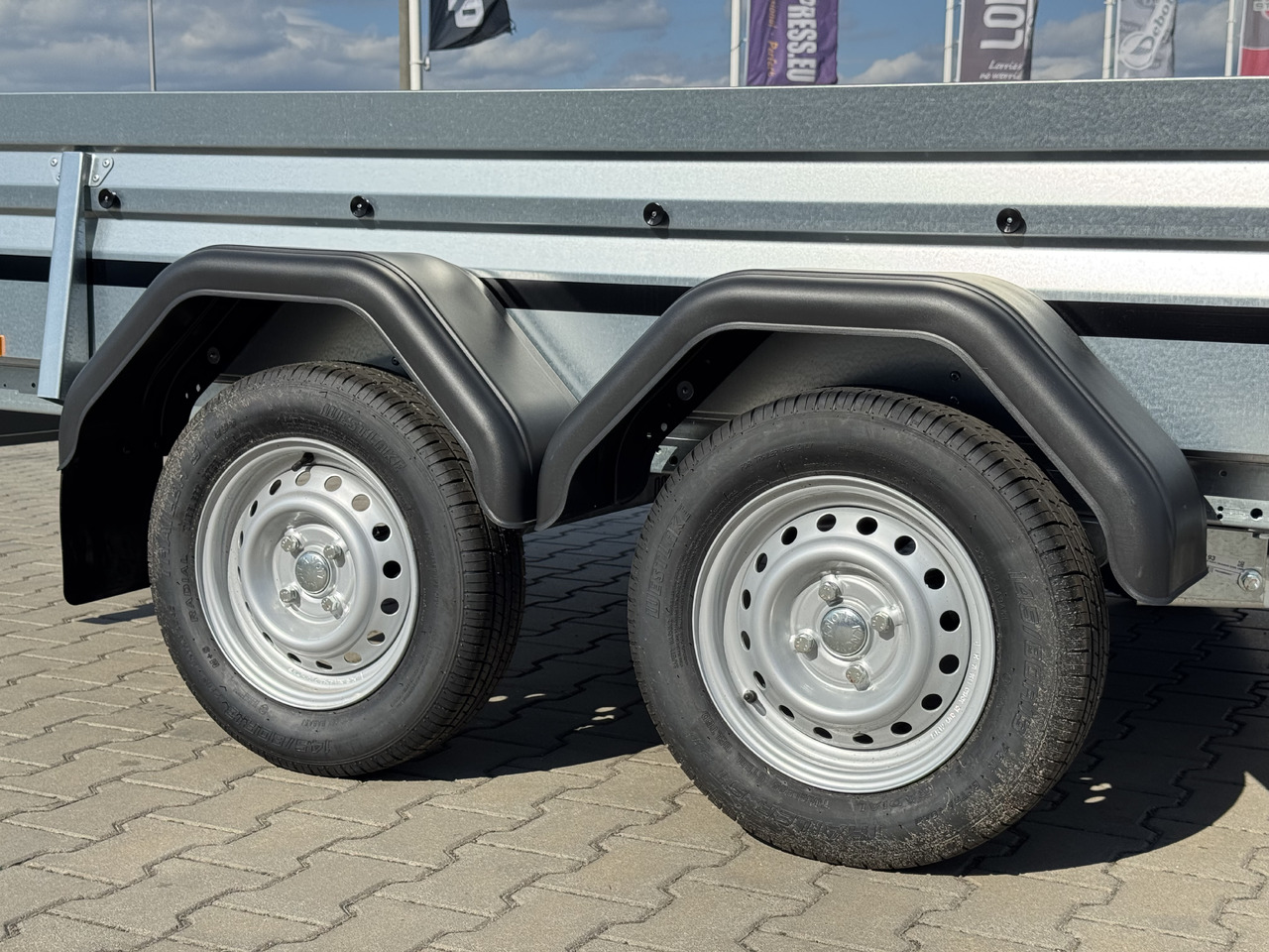 BRENDERUP 2300 STUB - przyczepa skrzyniowa 2 osie / 302 x 150 cm / 750 kg - Remolque plataforma/ Caja abierta: foto 5 BRENDERUP 2300 STUB - przyczepa skrzyniowa 2 osie / 302 x 150 cm / 750 kg - Remolque plataforma/ Caja abierta: foto 5