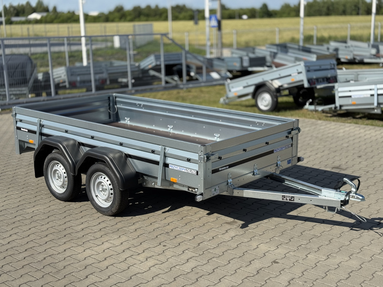 BRENDERUP 2300 STUB - przyczepa skrzyniowa 2 osie / 302 x 150 cm / 750 kg - Remolque plataforma/ Caja abierta: foto 2 BRENDERUP 2300 STUB - przyczepa skrzyniowa 2 osie / 302 x 150 cm / 750 kg - Remolque plataforma/ Caja abierta: foto 2