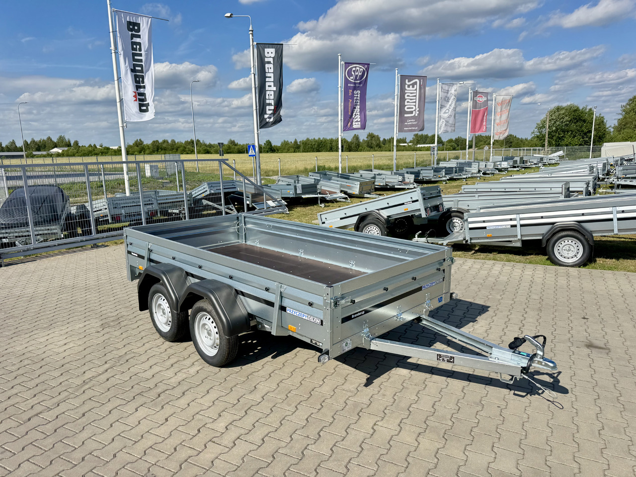 BRENDERUP 2300 STUB - przyczepa skrzyniowa 2 osie / 302 x 150 cm / 750 kg - Remolque plataforma/ Caja abierta: foto 1 BRENDERUP 2300 STUB - przyczepa skrzyniowa 2 osie / 302 x 150 cm / 750 kg - Remolque plataforma/ Caja abierta: foto 1