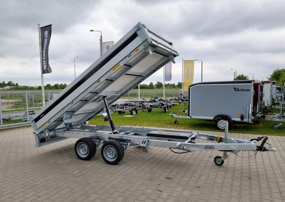 BRENDERUP TT5375 ATB 3,5T kiper 375 x 180 cm + najazdy - Remolque volquete: foto 1 BRENDERUP TT5375 ATB 3,5T kiper 375 x 180 cm + najazdy - Remolque volquete: foto 1