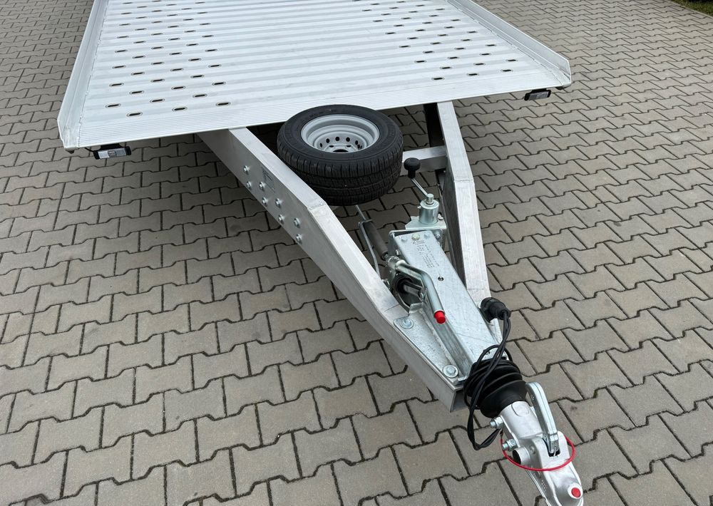 Gromex laweta aluminiowa | 850x210cm | DMC 3500kg | platforma na 2 auta | 3 osie AL-KO | OŚWIETLENIE LED - Remolque portavehículos: foto 5 Gromex laweta aluminiowa | 850x210cm | DMC 3500kg | platforma na 2 auta | 3 osie AL-KO | OŚWIETLENIE LED - Remolque portavehículos: foto 5