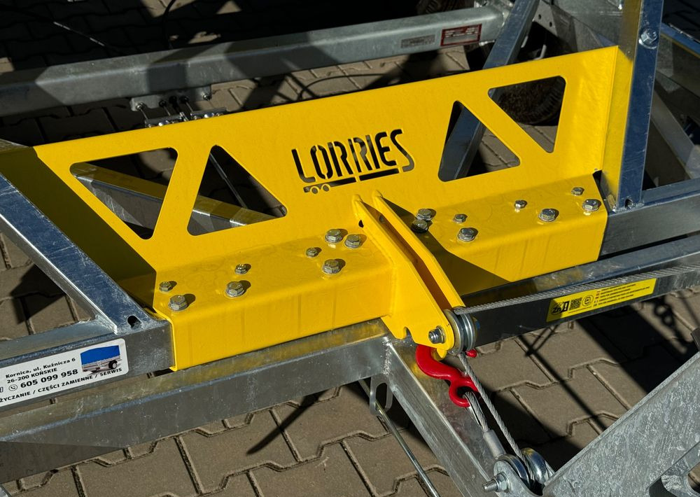 Remolque portabobinas nuevo LORRIES TPB27-4925 do transportu bębna z kablem: foto 11
