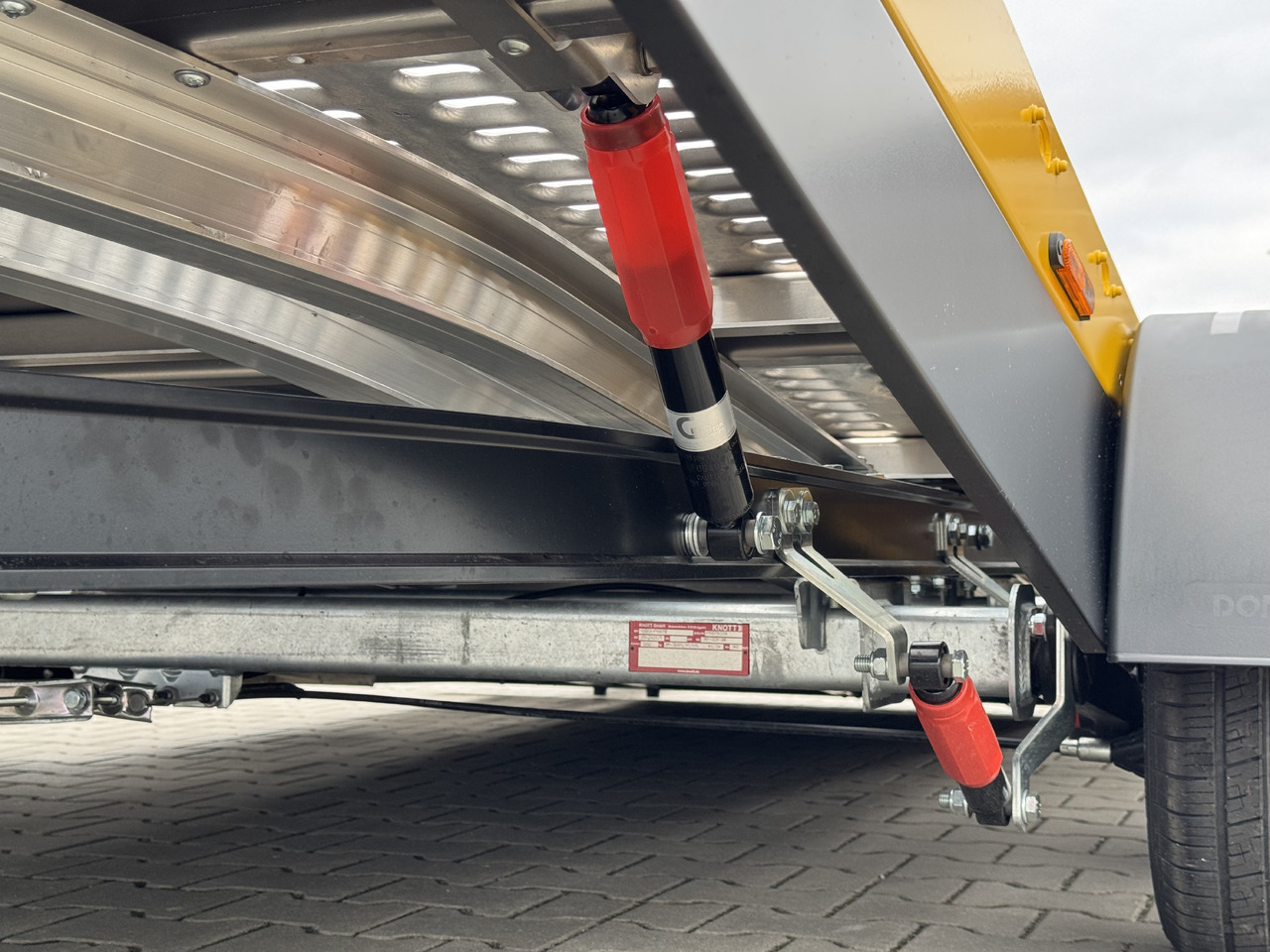 Remolque portavehículos nuevo Lorries PLAXX27-4520 – laweta aluminiowa 2,7T: foto 24