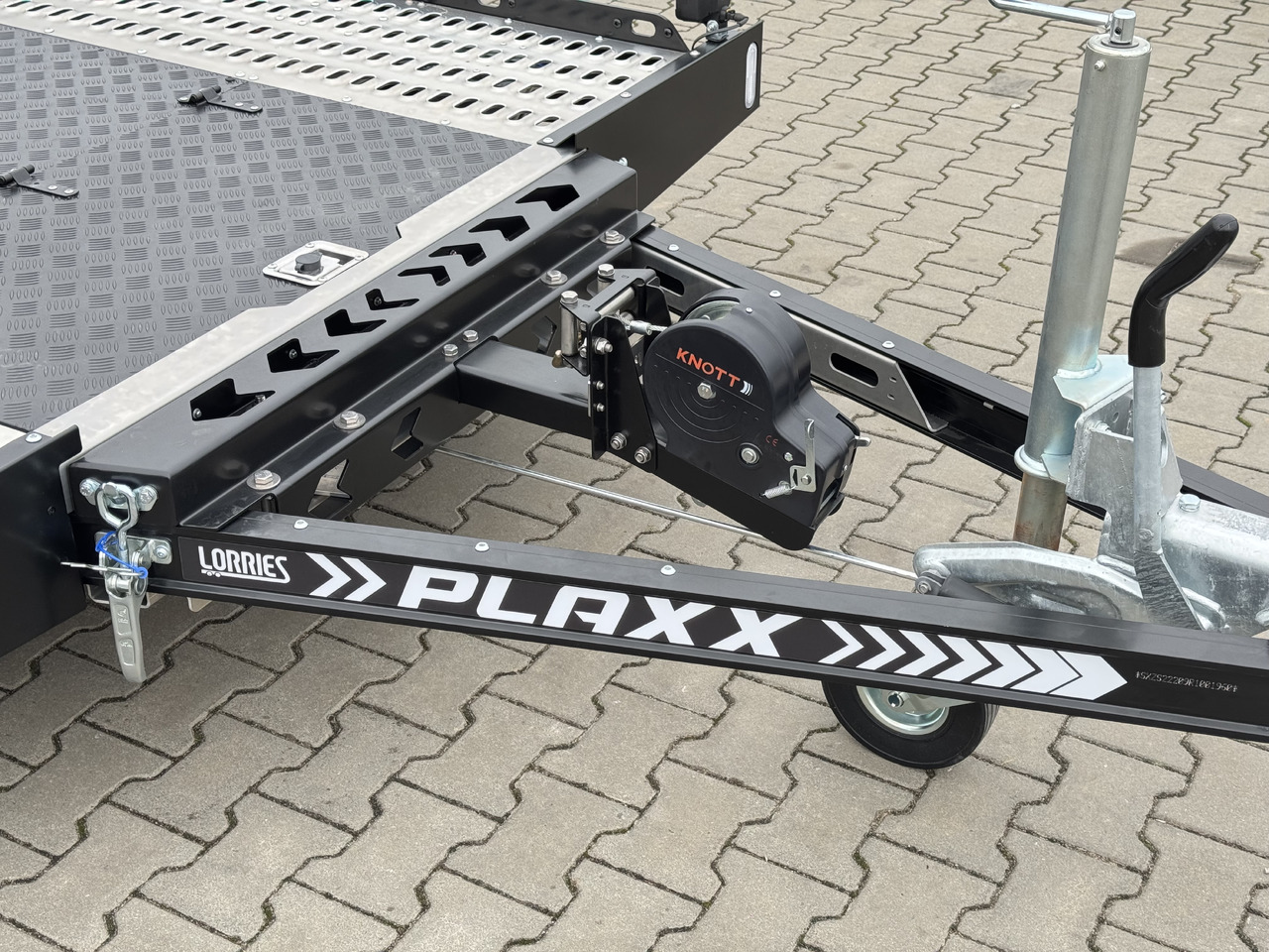 Remolque portavehículos nuevo Lorries PLAXX27-4520 – laweta aluminiowa 2,7T: foto 5