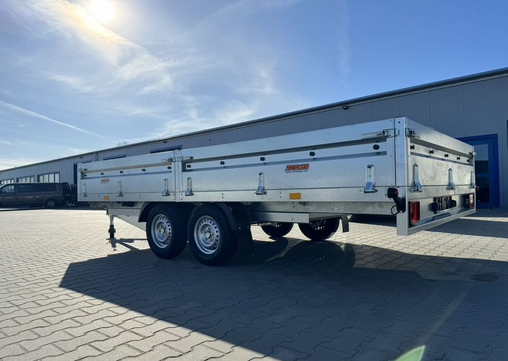 Remolque plataforma/ Caja abierta nuevo NEPTUN Neptun GN242 Nordica N20-420 2 kps 420x215 cm: foto 15