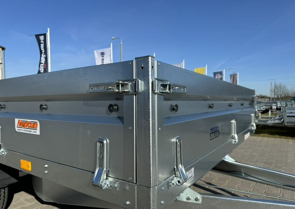 Remolque plataforma/ Caja abierta nuevo NEPTUN Neptun GN242 Nordica N20-420 2 kps 420x215 cm: foto 8