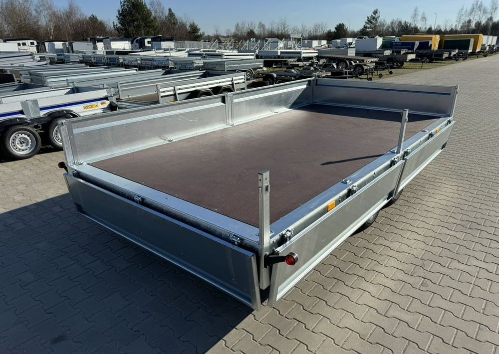 Remolque plataforma/ Caja abierta nuevo NEPTUN Neptun GN242 Nordica N20-420 2 kps 420x215 cm: foto 18