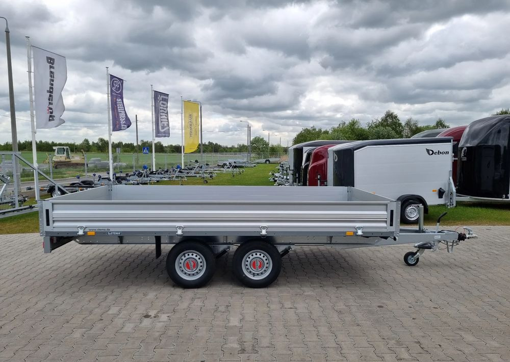 STEMA SH O2 27-40-20.2 - przyczepa skrzyniowa 401x203 cm 2,7T - Remolque plataforma/ Caja abierta: foto 2 STEMA SH O2 27-40-20.2 - przyczepa skrzyniowa 401x203 cm 2,7T - Remolque plataforma/ Caja abierta: foto 2