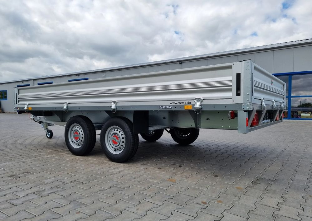 STEMA SH O2 27-40-20.2 - przyczepa skrzyniowa 401x203 cm 2,7T - Remolque plataforma/ Caja abierta: foto 5 STEMA SH O2 27-40-20.2 - przyczepa skrzyniowa 401x203 cm 2,7T - Remolque plataforma/ Caja abierta: foto 5