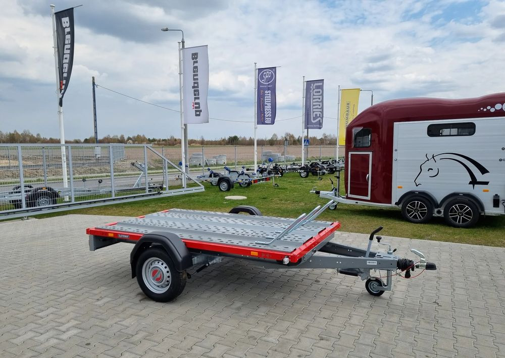 STEMA Stema STM 02 10-25-15.1 red | 251x153 cm 3 motocykle | DMC 1000kg - Remolque para moto: foto 1 STEMA Stema STM 02 10-25-15.1 red | 251x153 cm 3 motocykle | DMC 1000kg - Remolque para moto: foto 1