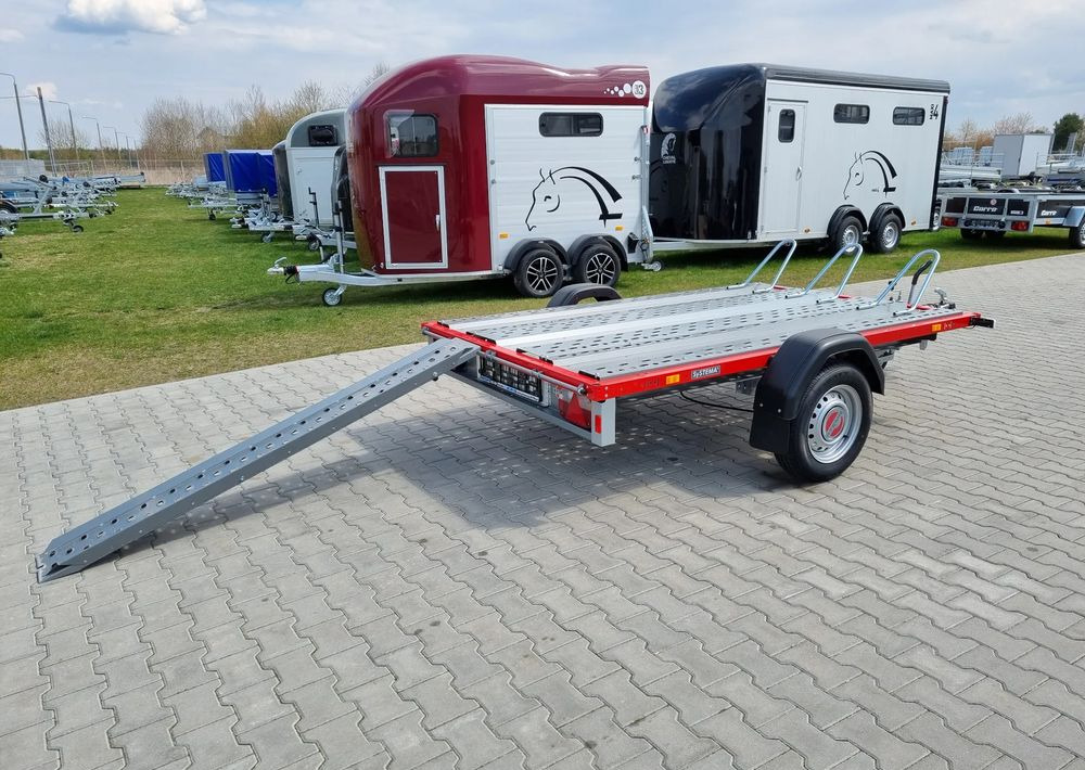 STEMA Stema STM 02 10-25-15.1 red | 251x153 cm 3 motocykle | DMC 1000kg - Remolque para moto: foto 2 STEMA Stema STM 02 10-25-15.1 red | 251x153 cm 3 motocykle | DMC 1000kg - Remolque para moto: foto 2