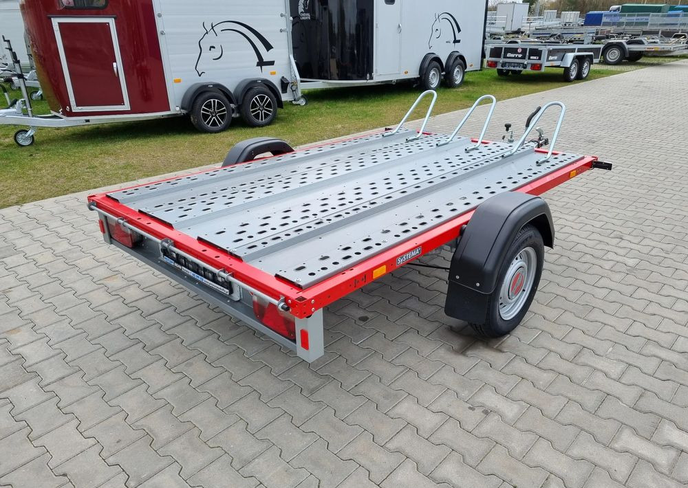 STEMA Stema STM 02 10-25-15.1 red | 251x153 cm 3 motocykle | DMC 1000kg - Remolque para moto: foto 4 STEMA Stema STM 02 10-25-15.1 red | 251x153 cm 3 motocykle | DMC 1000kg - Remolque para moto: foto 4