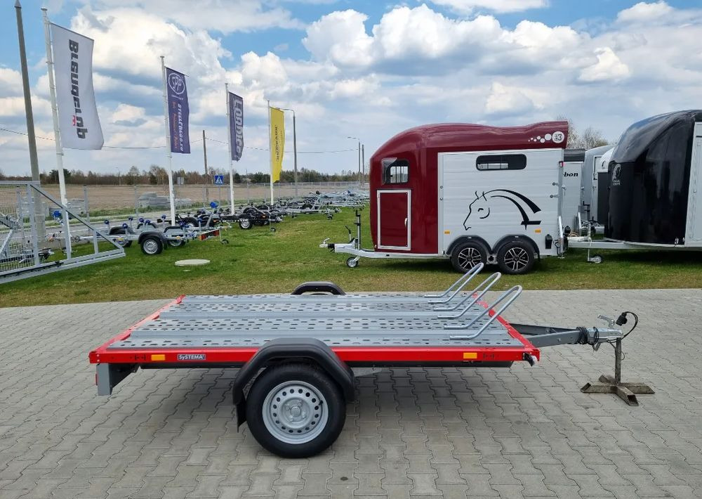 Stema Przyczepa 257x159 cm 3 motocykle motor motocykl - Remolque de coche: foto 2 Stema Przyczepa 257x159 cm 3 motocykle motor motocykl - Remolque de coche: foto 2