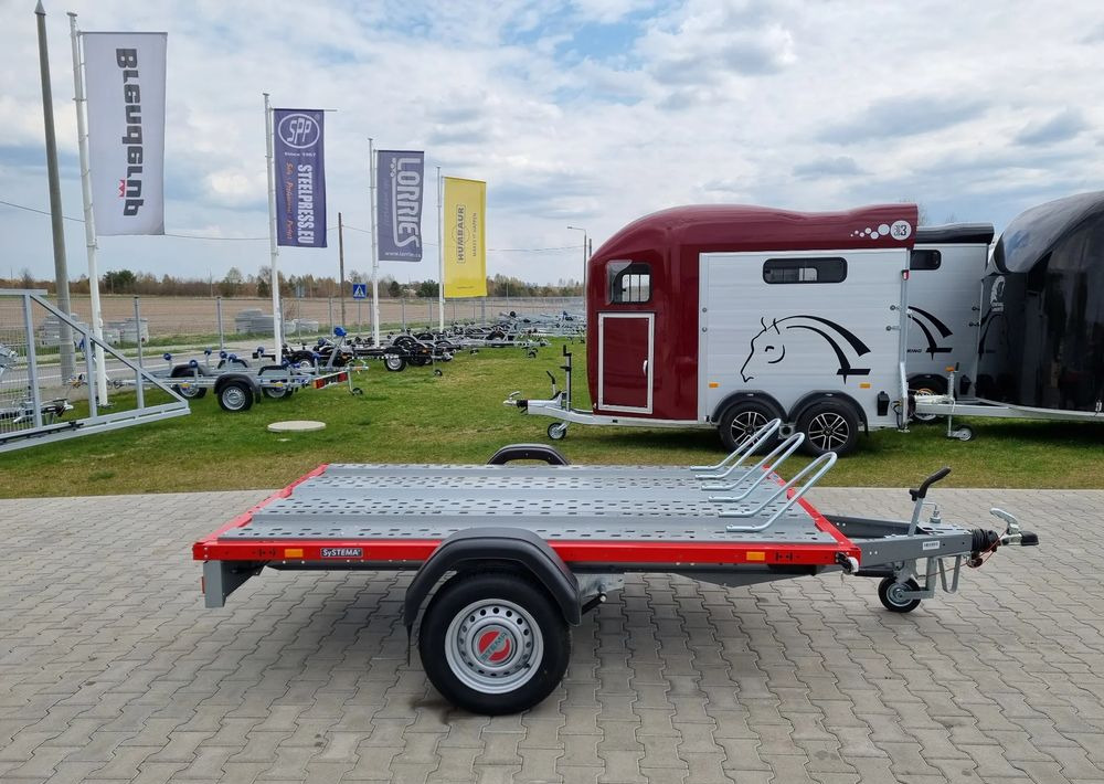 Stema STM 02 10-25-15.1 red | 251x153 cm 3 motocykle | DMC 1000kg - Remolque para moto: foto 3 Stema STM 02 10-25-15.1 red | 251x153 cm 3 motocykle | DMC 1000kg - Remolque para moto: foto 3