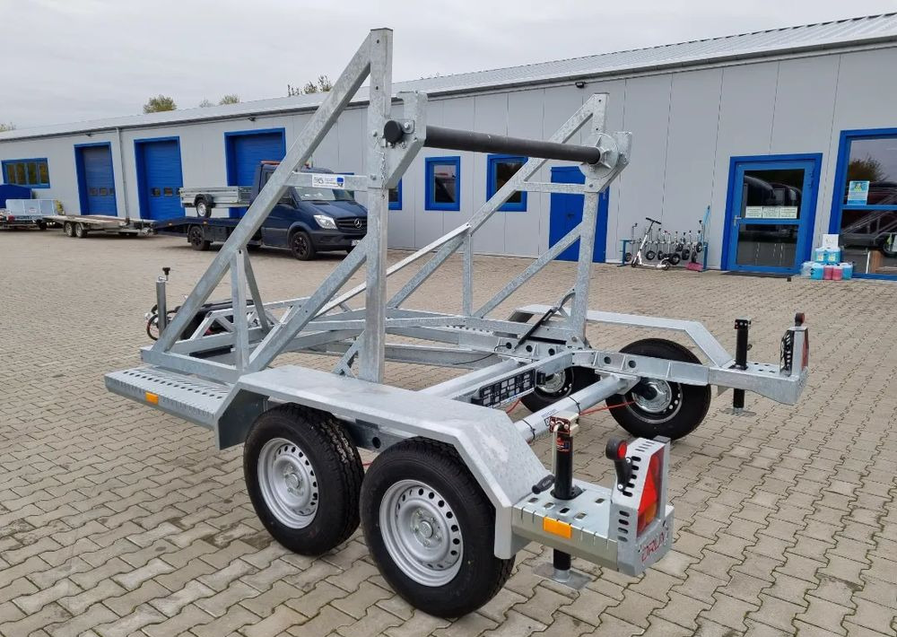 TA-NO DRUM 3500 PRO - cable trailer electric winch - Remolque portabobinas: foto 5 TA-NO DRUM 3500 PRO - cable trailer electric winch - Remolque portabobinas: foto 5
