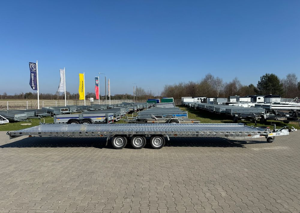 Wiola L35G85 | 844x204 cm | 3500kg | wypełnienie blachą - Remolque portavehículos: foto 3 Wiola L35G85 | 844x204 cm | 3500kg | wypełnienie blachą - Remolque portavehículos: foto 3