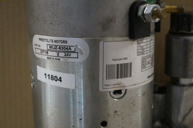 Jungheinrich 51378235 | Pump unit 24V 2,2KW Prestolite motors MUZ-8304A for EMC Pump unit 24V 2,2KW Prestolite motors MUZ-8304A for EMC B10 - Bomba hidráulica para Equipo de manutención: foto 2 Jungheinrich 51378235 | Pump unit 24V 2,2KW Prestolite motors MUZ-8304A for EMC Pump unit 24V 2,2KW Prestolite motors MUZ-8304A for EMC B10 - Bomba hidráulica para Equipo de manutención: foto 2