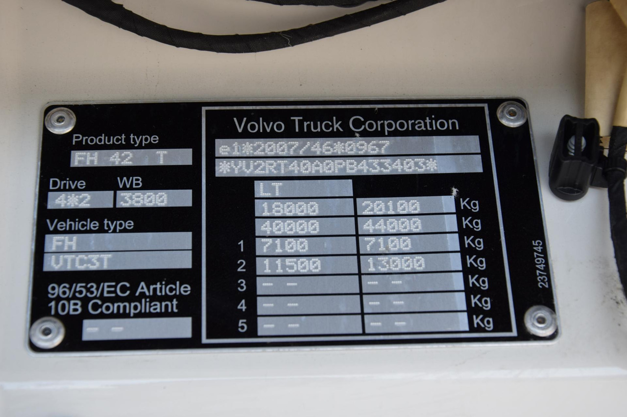 Cabeza tractora Volvo FH 500 Globetrotter XL: foto 18