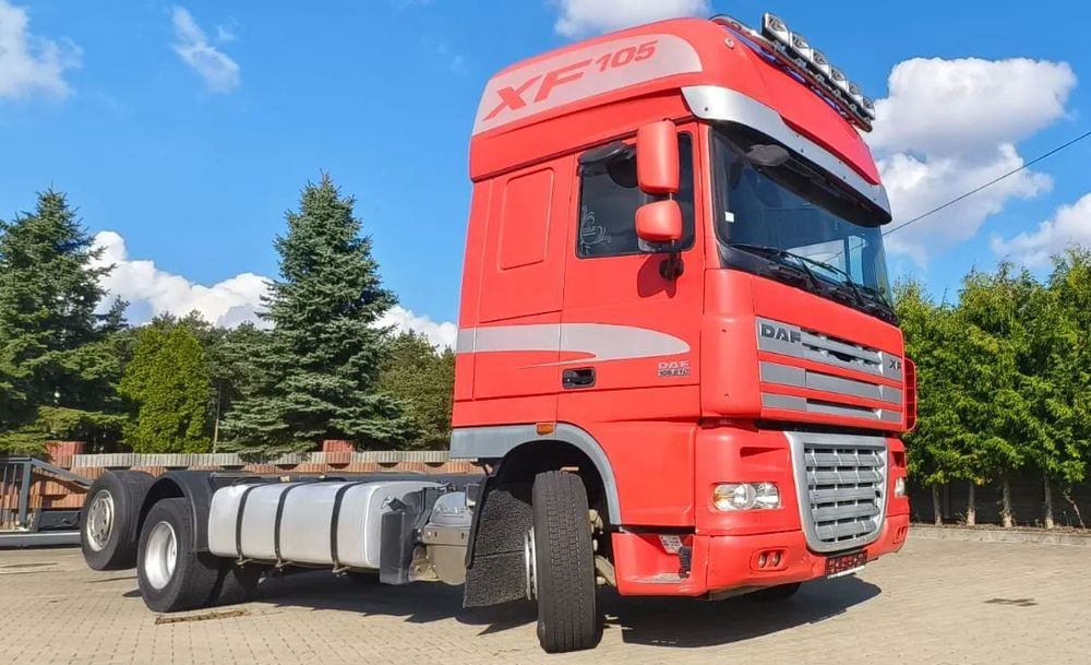 DAF XF510 pod zabudowę – 6x2/ skrętna podnoszona oś/ retarder - Camión chasis: foto 1 DAF XF510 pod zabudowę – 6x2/ skrętna podnoszona oś/ retarder - Camión chasis: foto 1