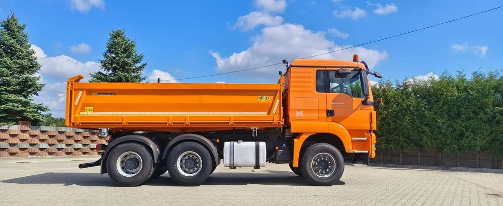 MAN TGS 26.440 | 6x4 | Retarder | Automat | Wywrotka Meiller | Euro 6 | + Przyczepa HUMBAUR wywrotka trójstronna | - Camión volquete: foto 3 MAN TGS 26.440 | 6x4 | Retarder | Automat | Wywrotka Meiller | Euro 6 | + Przyczepa HUMBAUR wywrotka trójstronna | - Camión volquete: foto 3