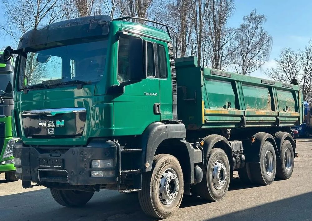 MAN TGS 35.440 8x4 | Wywrotka trójstronna | Meiller | Bordmatik | Retarder | Euro 5 | - Camión volquete: foto 2 MAN TGS 35.440 8x4 | Wywrotka trójstronna | Meiller | Bordmatik | Retarder | Euro 5 | - Camión volquete: foto 2