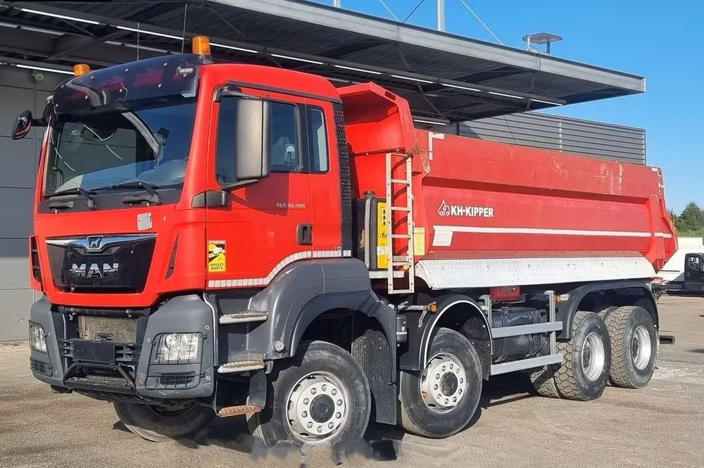 MAN TGS 41.480 8x8 Big Axle / 20 m³ Wywrotka / Automat / Euro 6 / 183 tys. km! - Camión volquete: foto 1 MAN TGS 41.480 8x8 Big Axle / 20 m³ Wywrotka / Automat / Euro 6 / 183 tys. km! - Camión volquete: foto 1