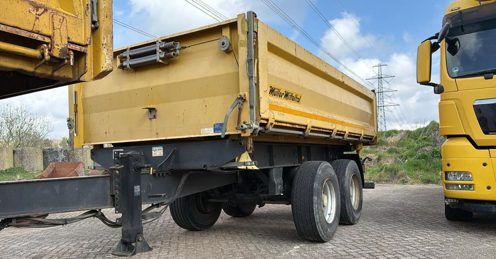 Miller Przyczepa Tandem R180 / Kiper Wywrotka x3 /Bordmatic-Manual/VIN:WMM000000C0056248/ 2013 - Remolque volquete: foto 2 Miller Przyczepa Tandem R180 / Kiper Wywrotka x3 /Bordmatic-Manual/VIN:WMM000000C0056248/ 2013 - Remolque volquete: foto 2